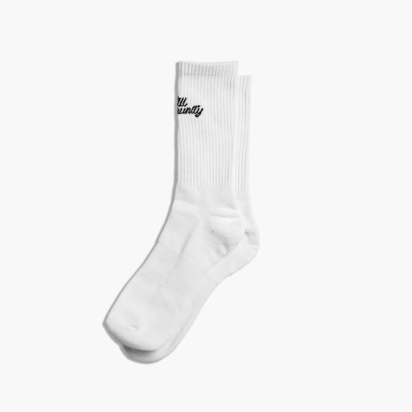 Still Community Socks - White